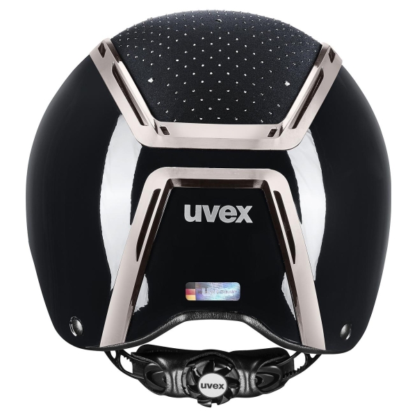 Kask jeździecki exxeed GLOW black Uvex